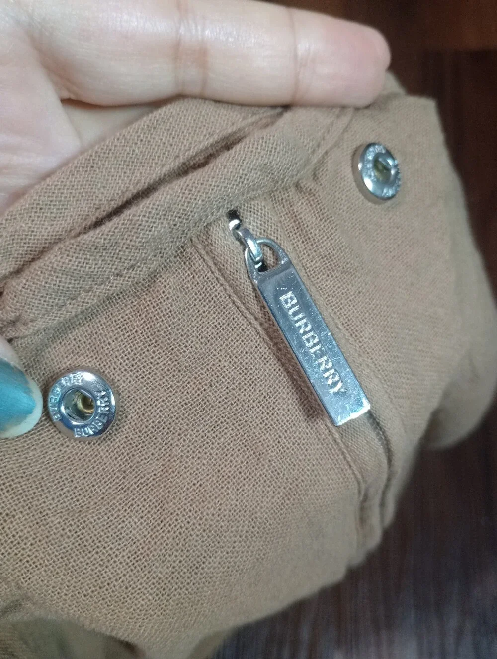 Burberry Garment Cotton Bag